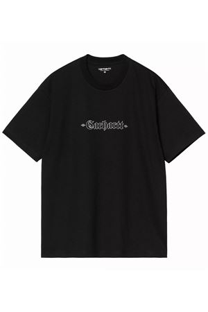T-Shirt in jersey di cotone nero CARHARTT WIP | I0343940D2